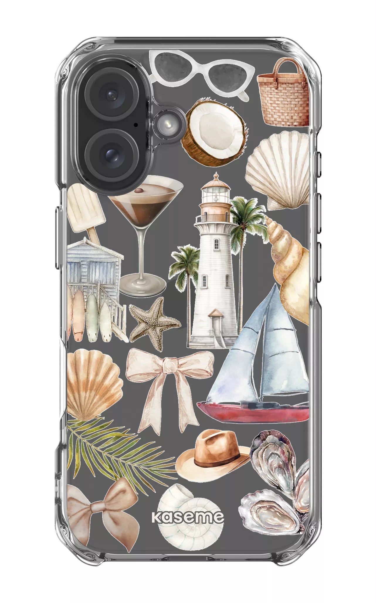 iPhone 16 Clear Case Riviera Clear Case -
