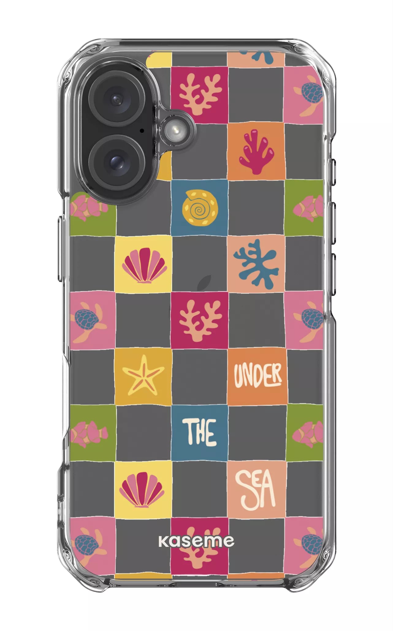 iPhone 16 Clear Case Under the sea Clear Case -