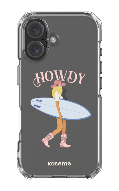 iPhone 16 Clear Case Westsea Pink Clear Case -