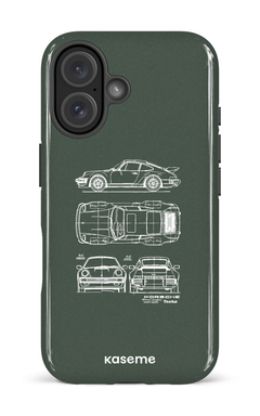 iPhone 16 Impact Case Beat The Traffic Green -