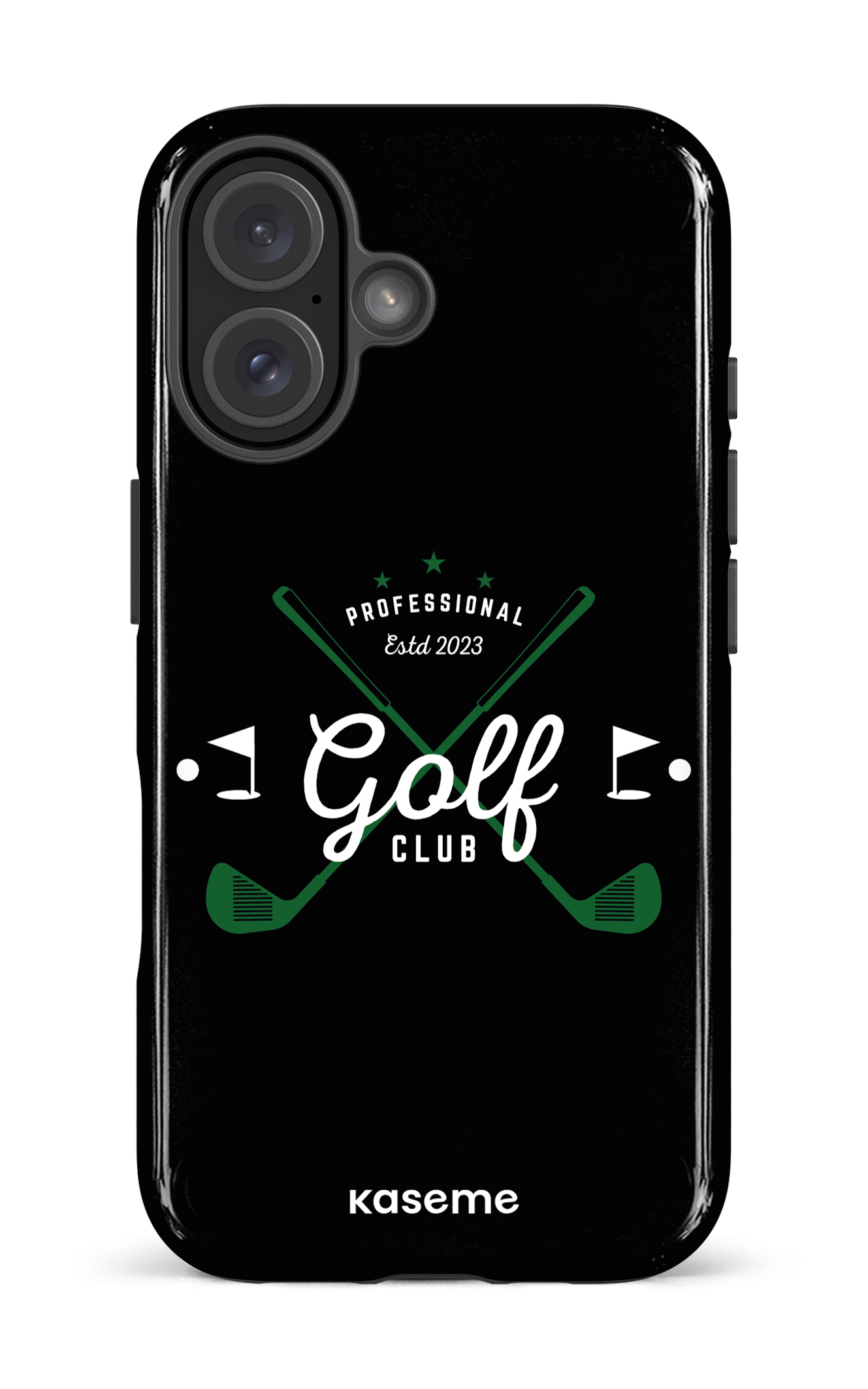 iPhone 16 Impact Case Bogey Black -