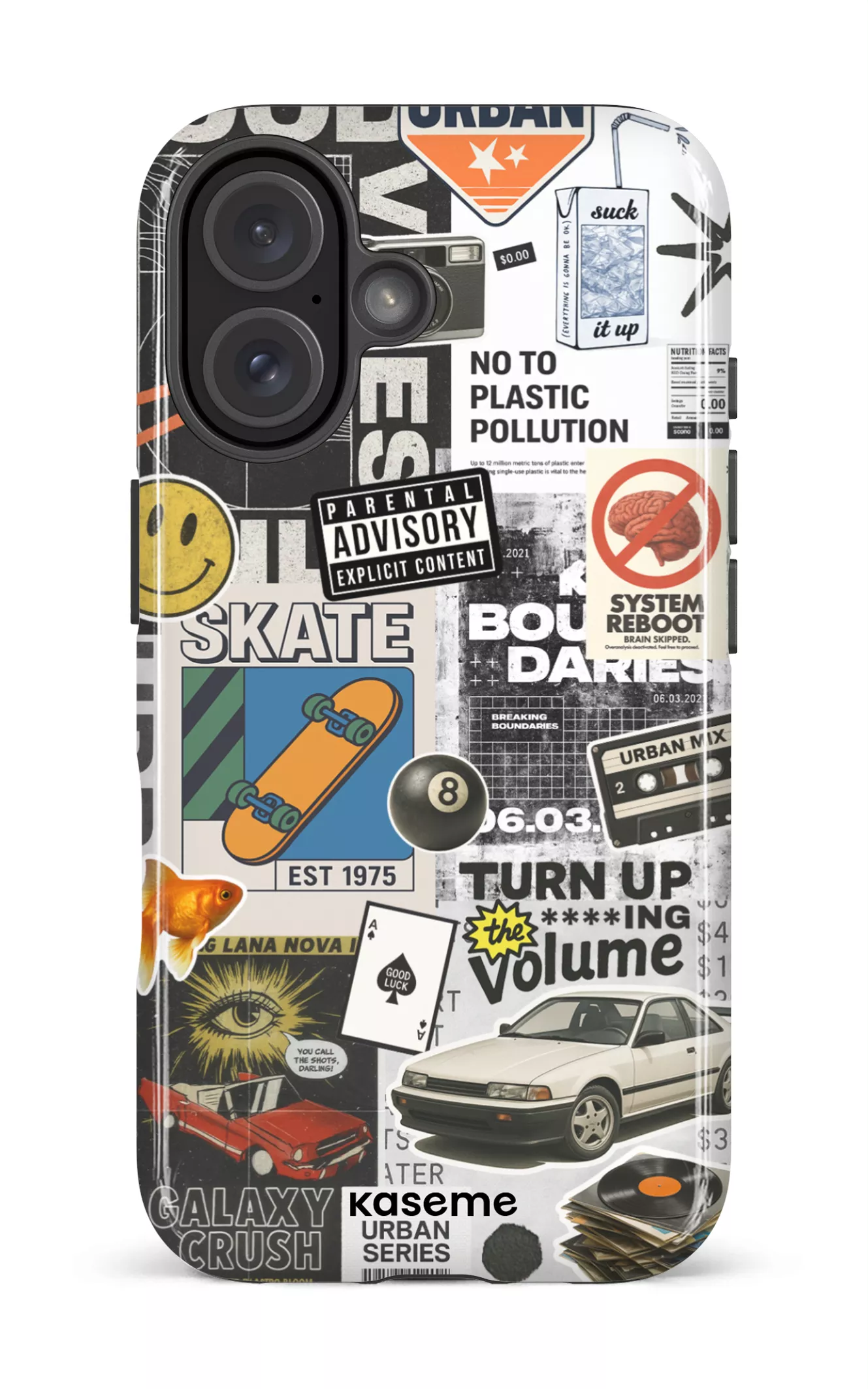 iPhone 16 Impact Case City Frequency -