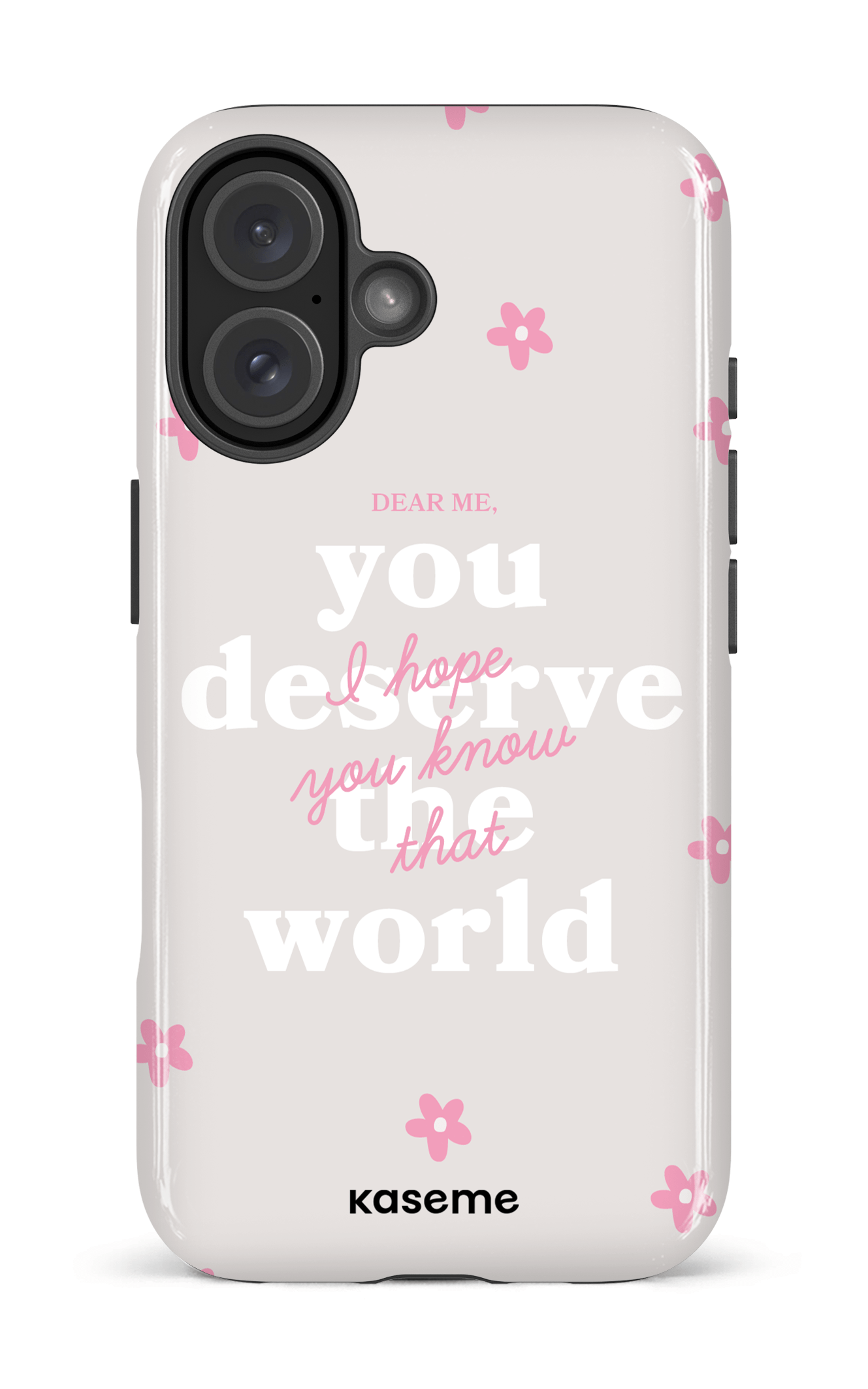 iPhone 16 Impact Case Dear Me Pink -