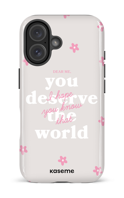 iPhone 16 Impact Case Dear Me Pink -
