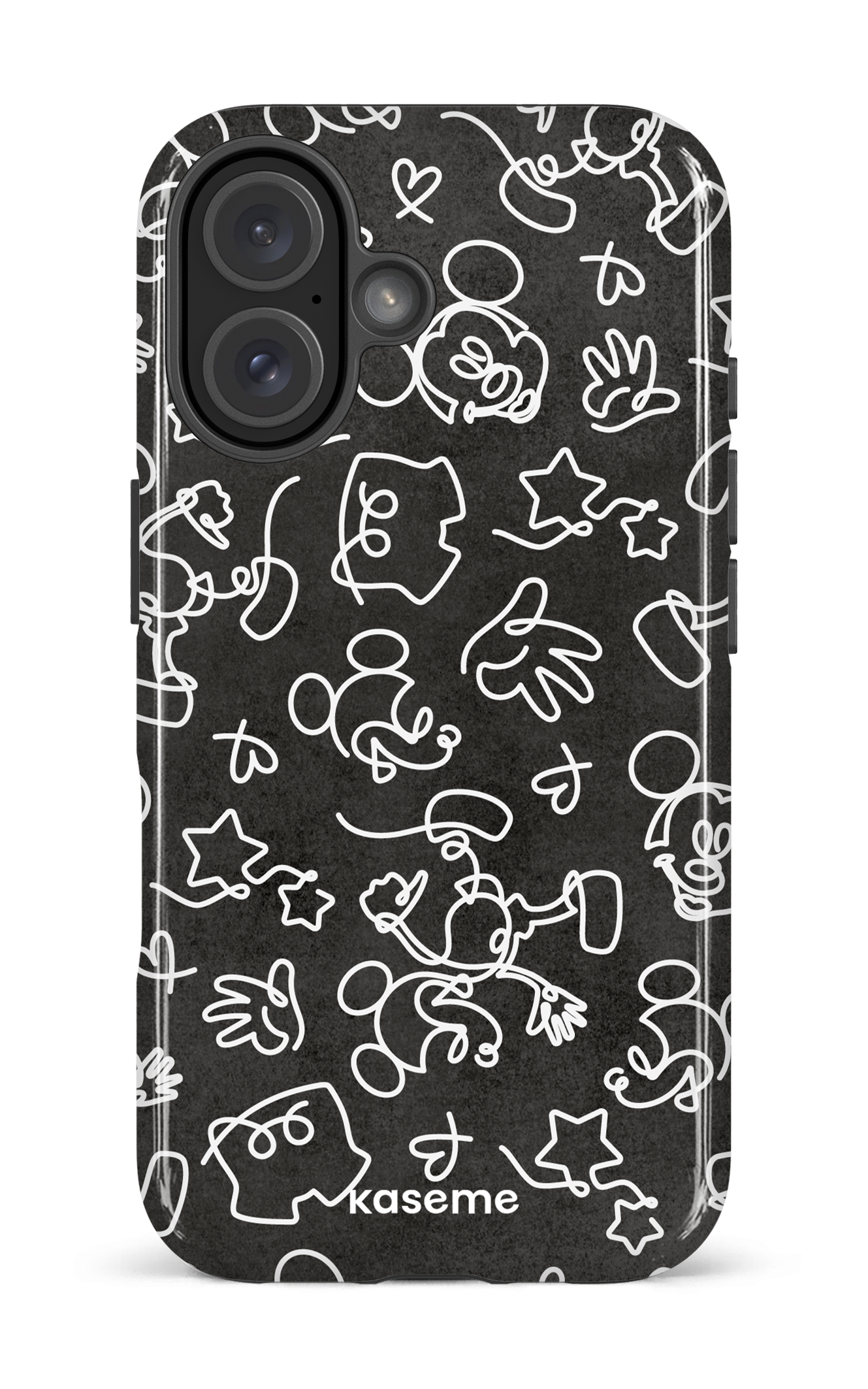 iPhone 16 Impact Case Doodle -