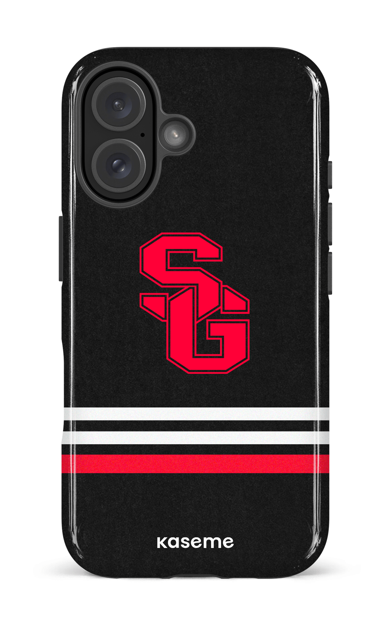 iPhone 16 Impact Case Dragons PSG Noir -