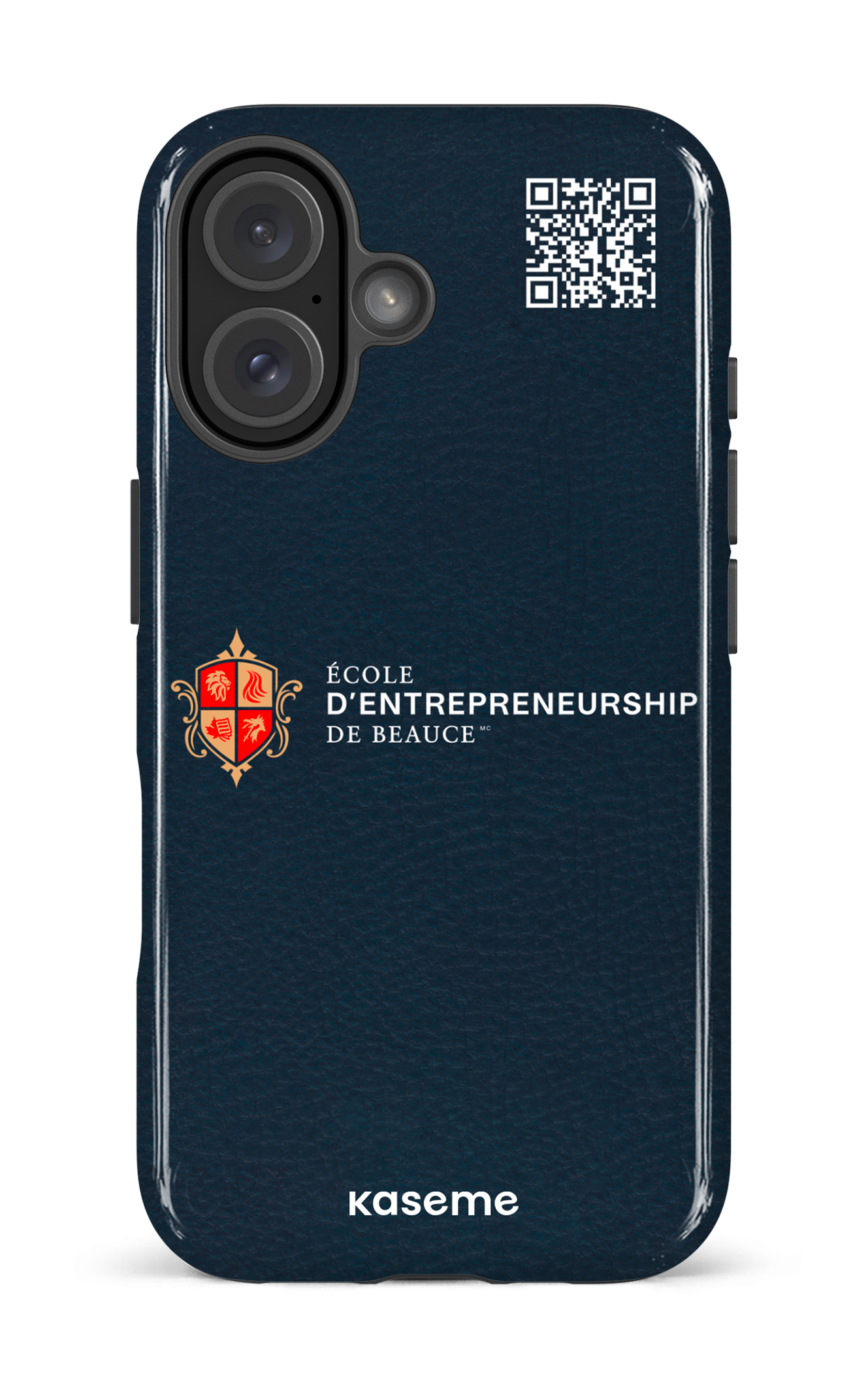 iPhone 16 Impact Case EEB Bleu QR -