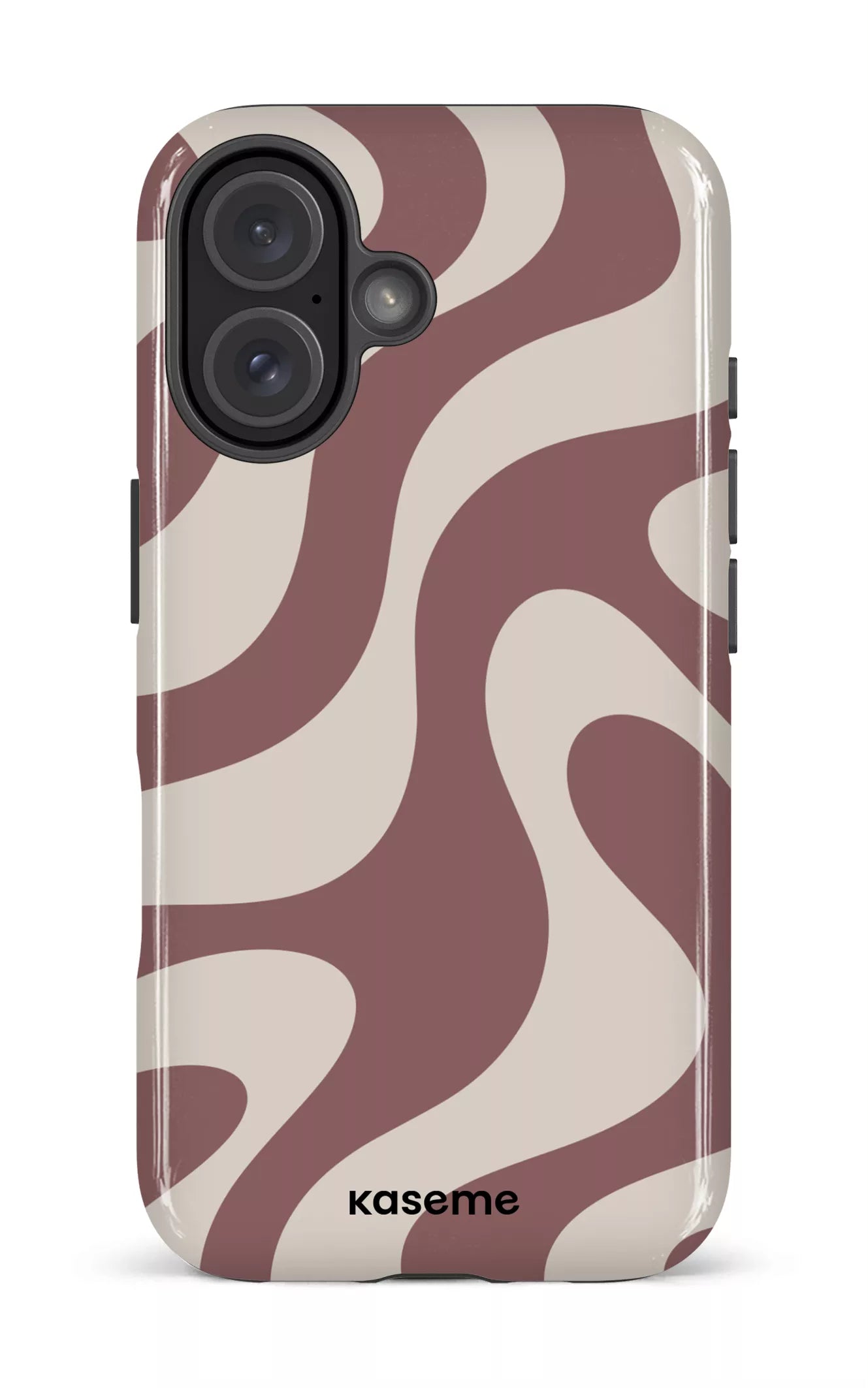 iPhone 16 Impact Case Flow Brown -