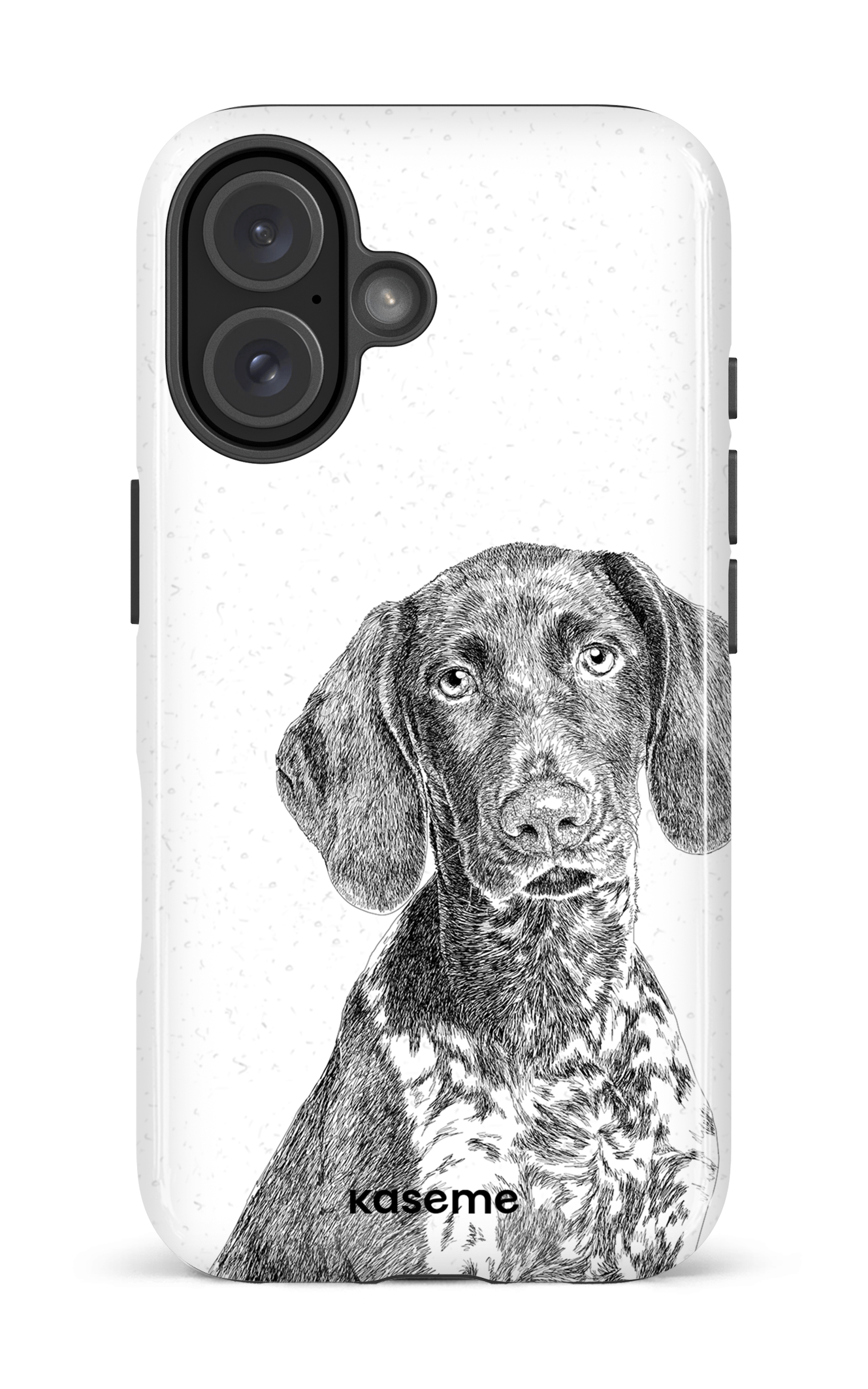 iPhone 16 Impact Case German Short haired Pointer -