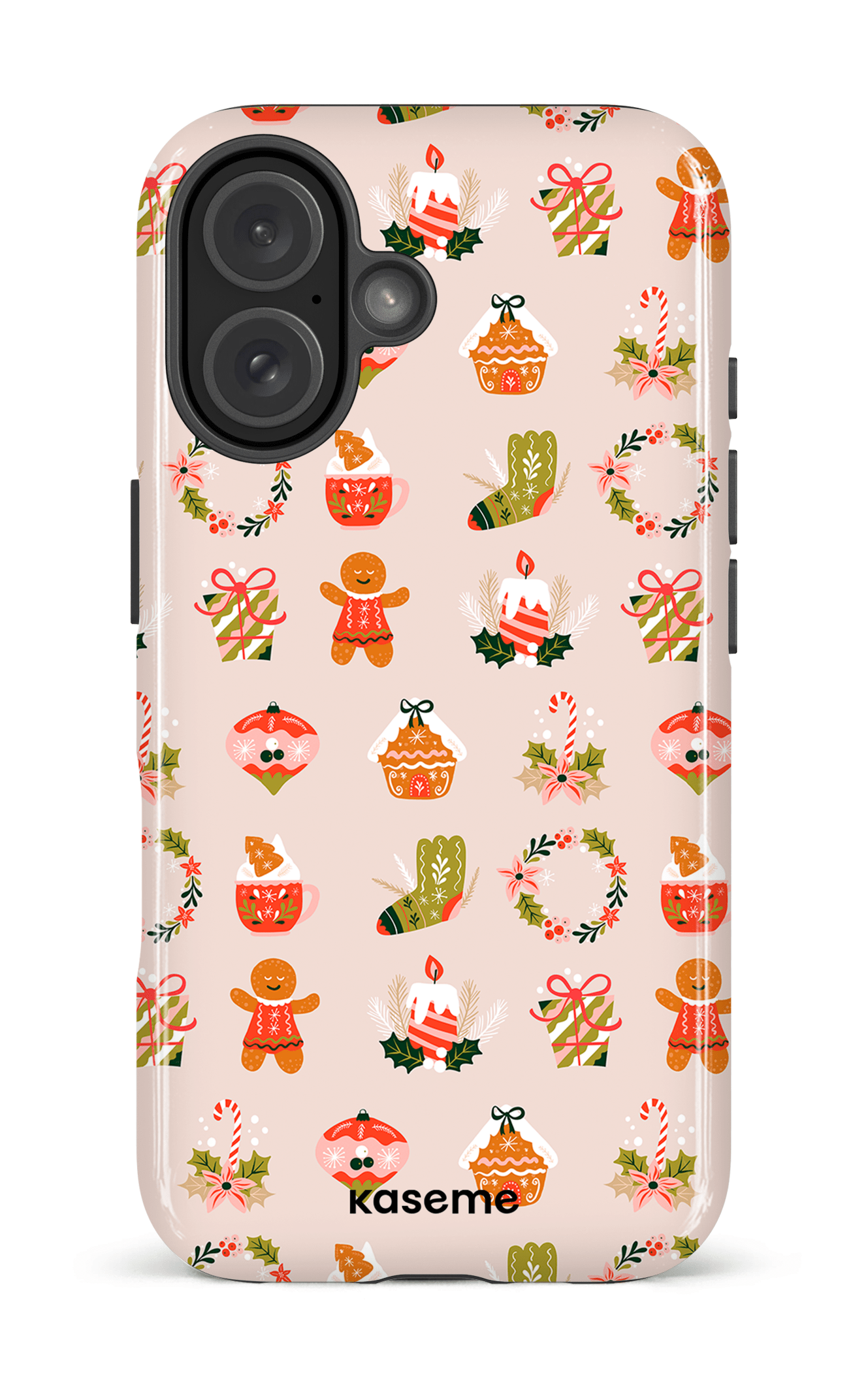 iPhone 16 Impact Case Gingerbread -