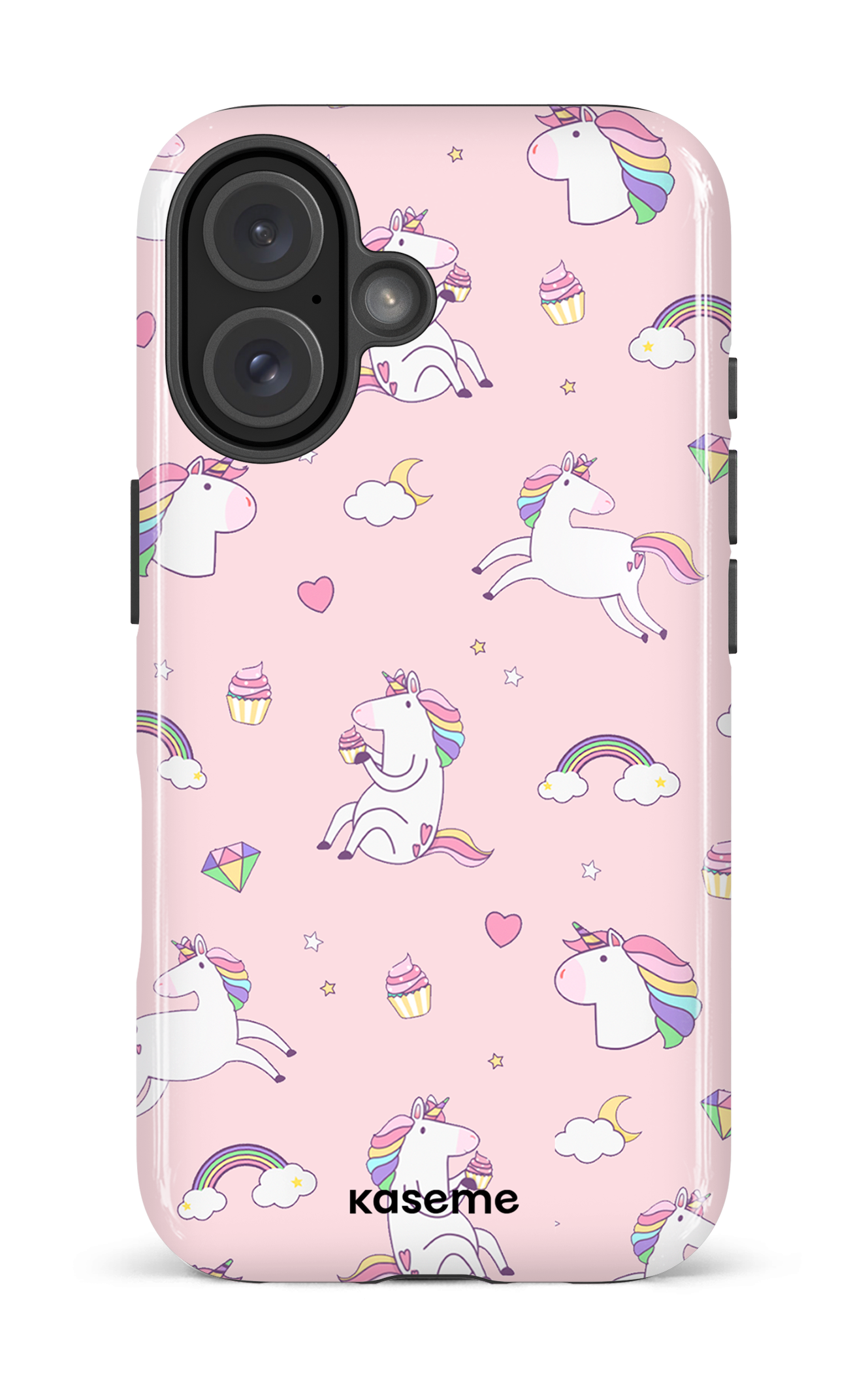 iPhone 16 Impact Case Glitter -