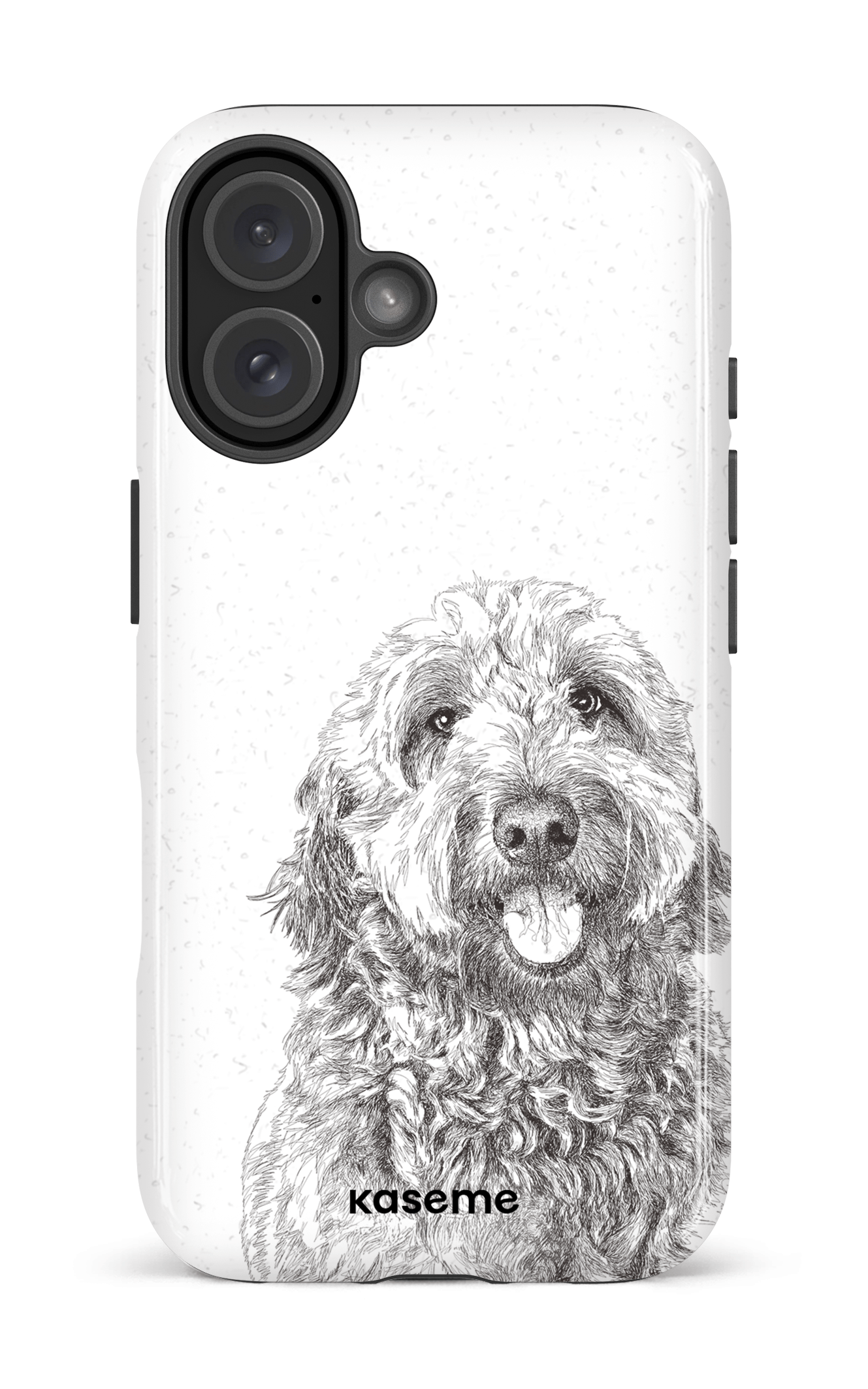 iPhone 16 Impact Case Golden Doodle -