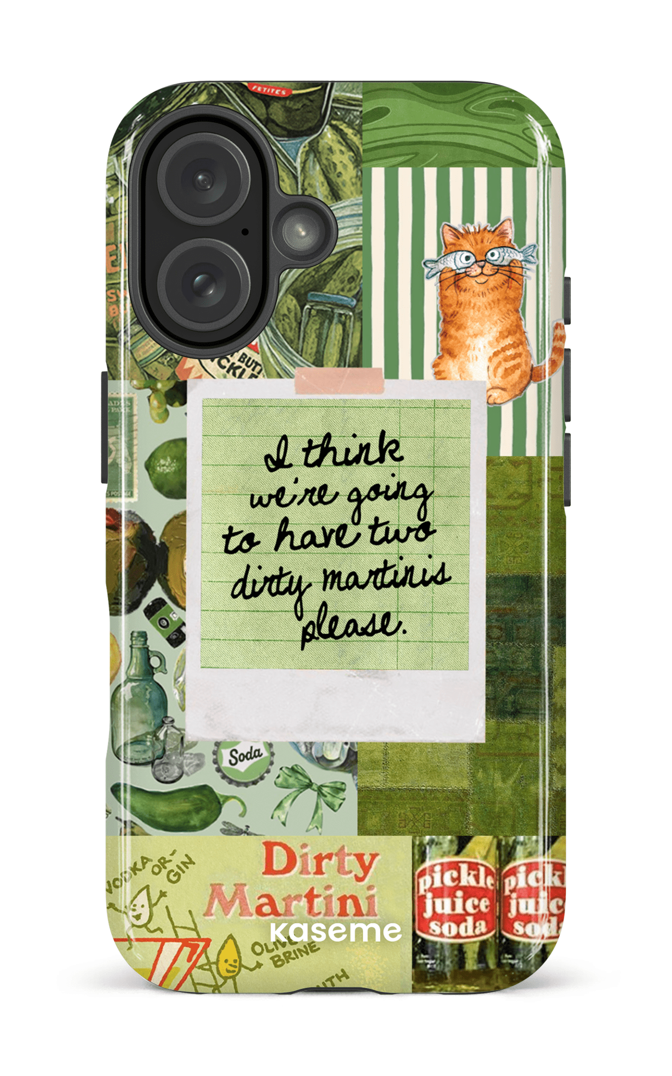 iPhone 16 Impact Case Green Hour -