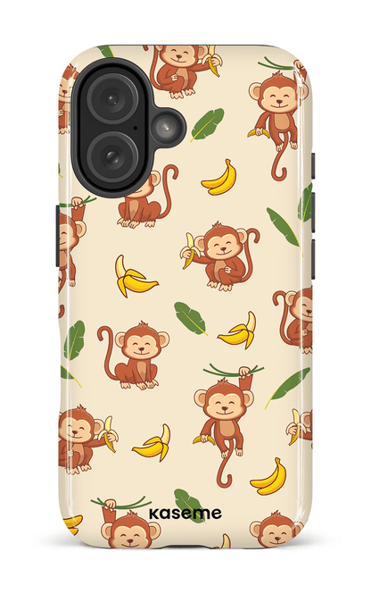 iPhone 16 Impact Case Happy Monkey -