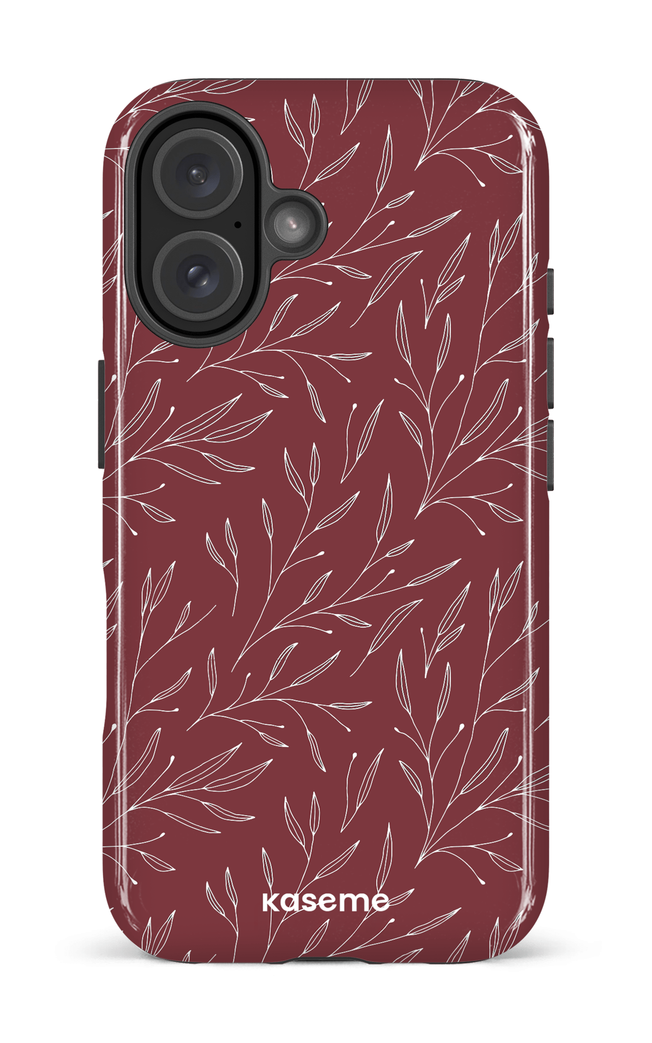 iPhone 16 Impact Case Hibiscus Red -