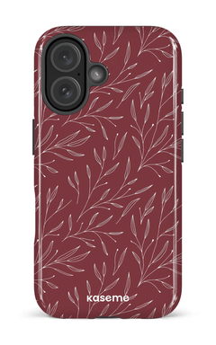 iPhone 16 Impact Case Hibiscus Red -