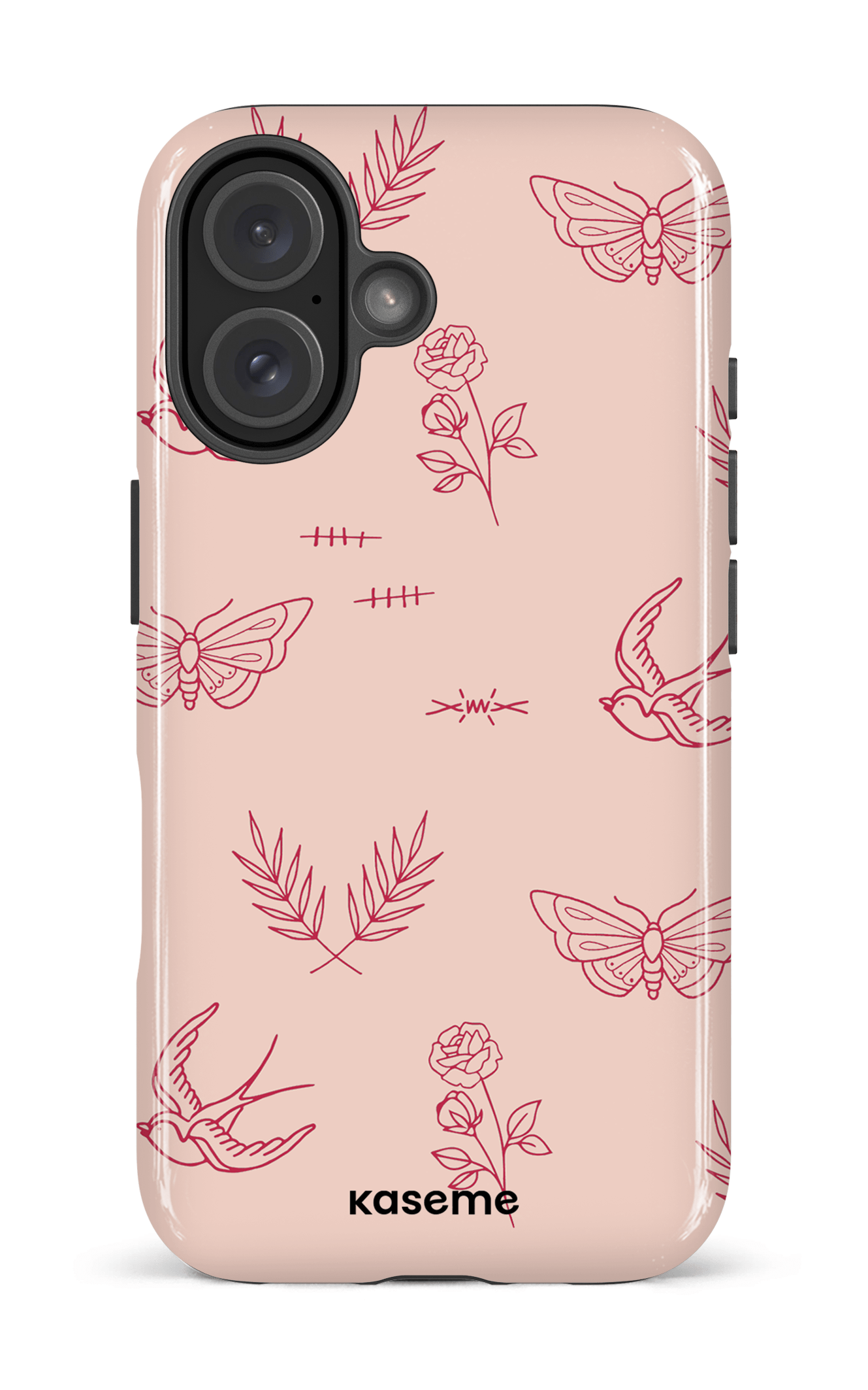 iPhone 16 Impact Case Ink magenta -