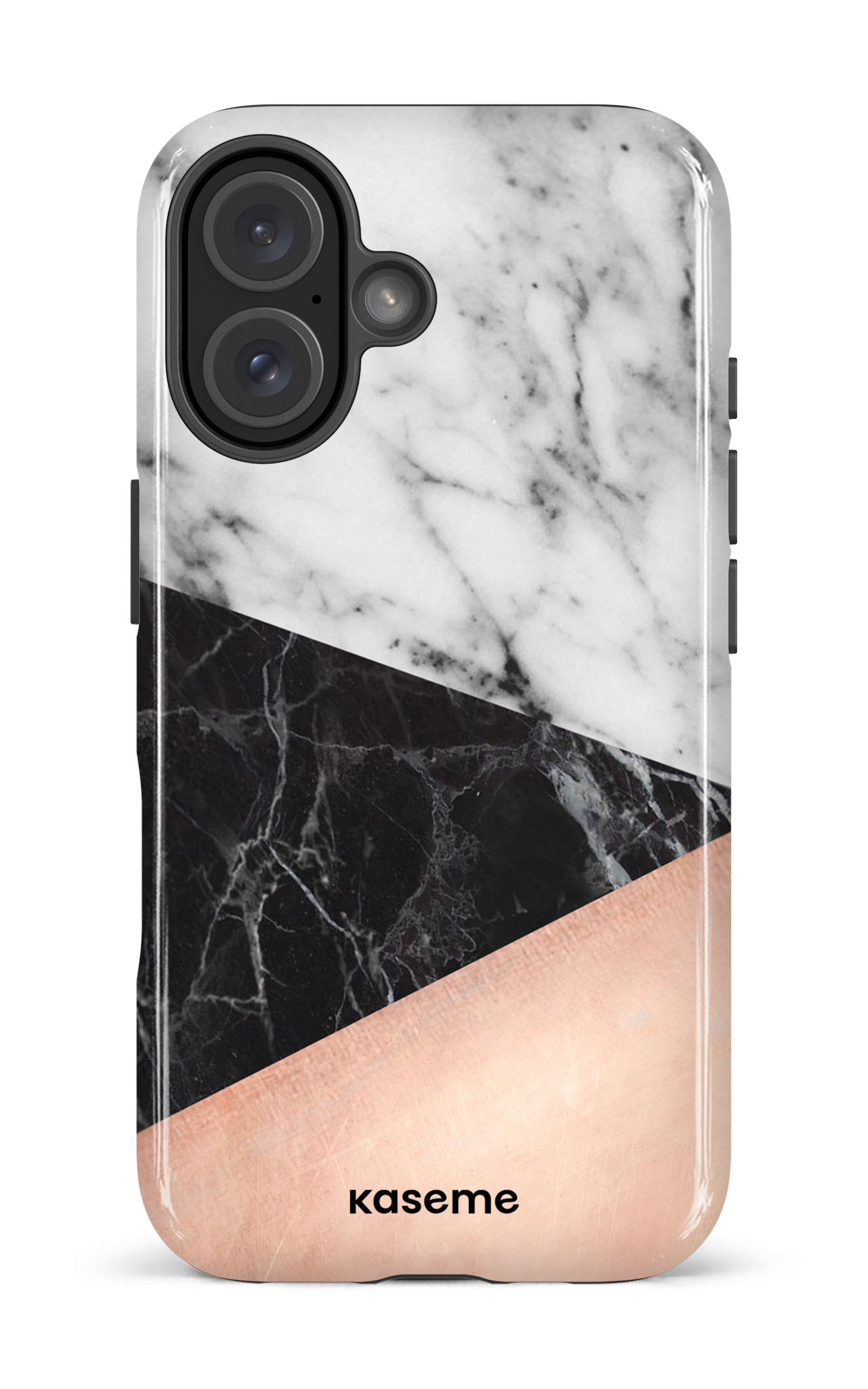 iPhone 16 Impact Case Marble Love -