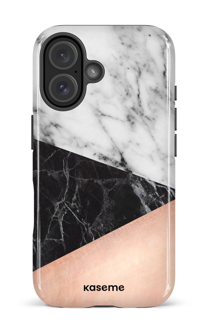 iPhone 16 Impact Case Marble Love -