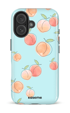 iPhone 16 Impact Case Peachy Blue -