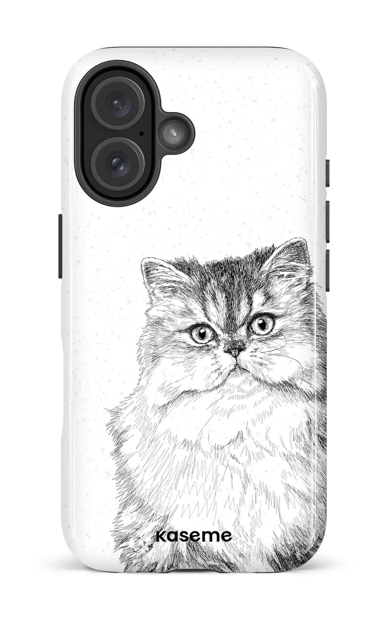 iPhone 16 Impact Case Persian Cat -