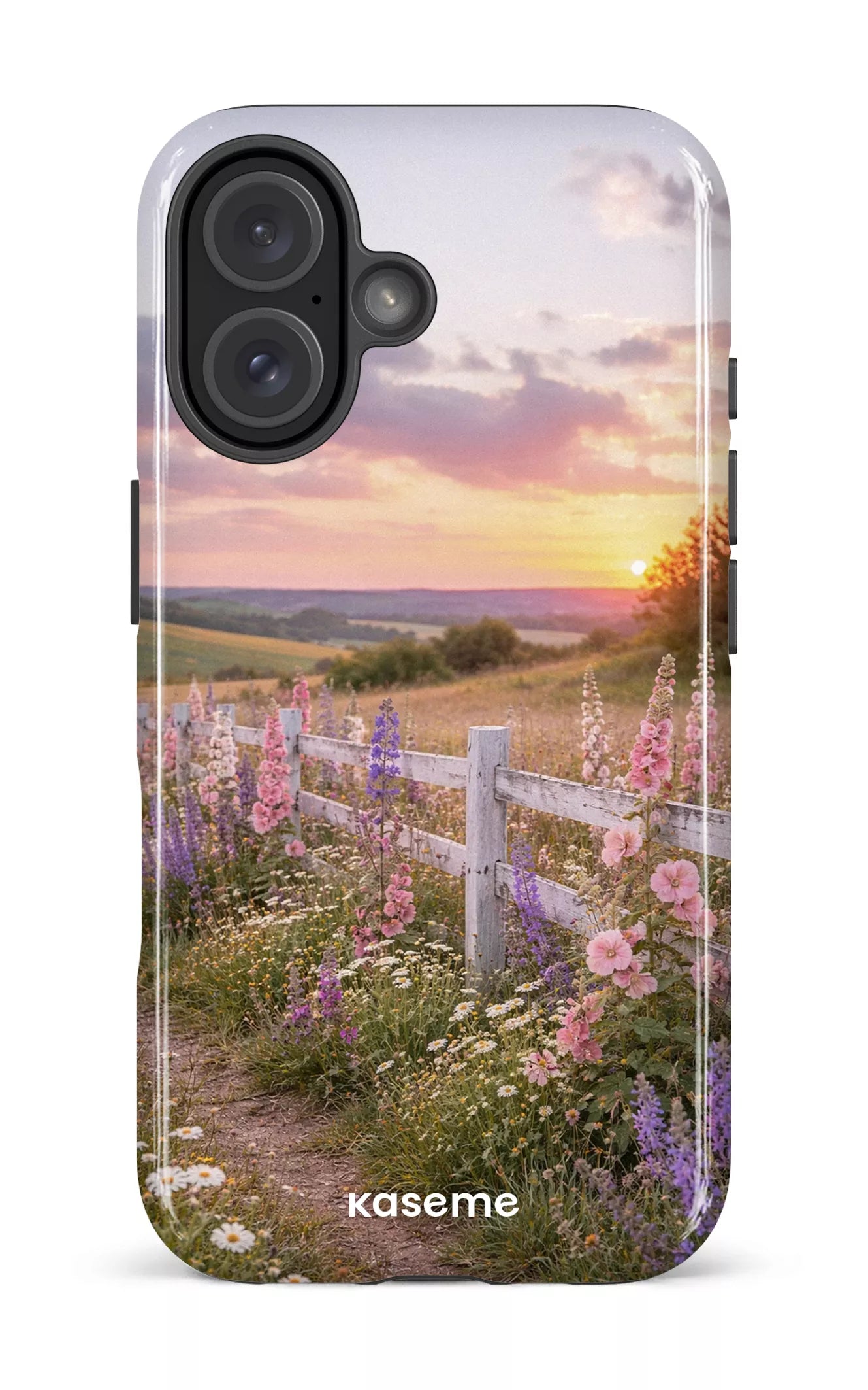iPhone 16 Impact Case Pink Sky -