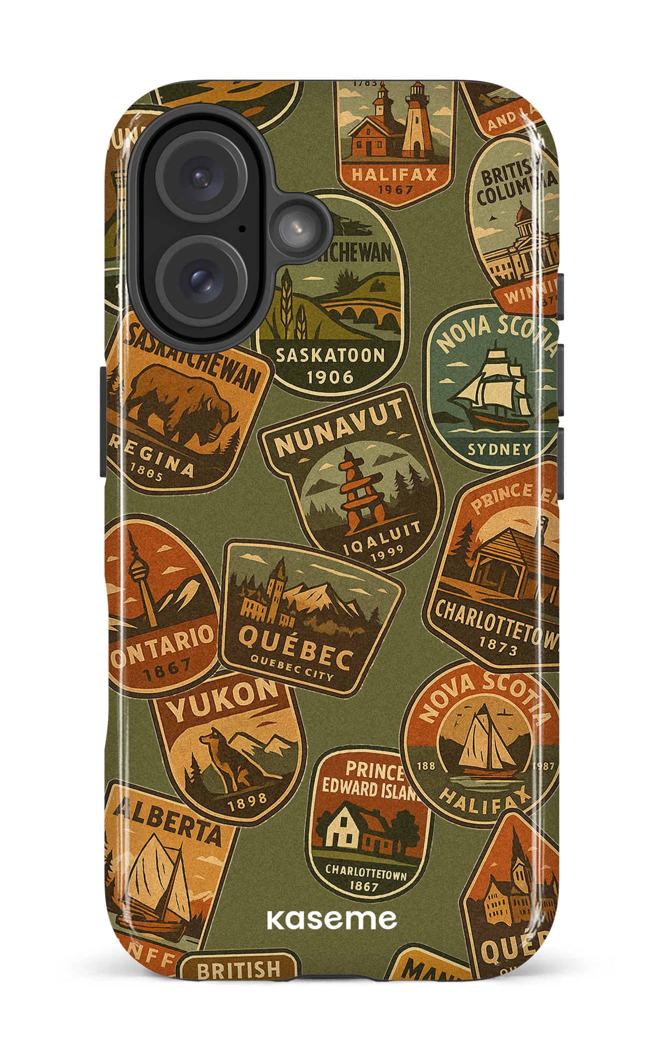 iPhone 16 Impact Case Provinces -