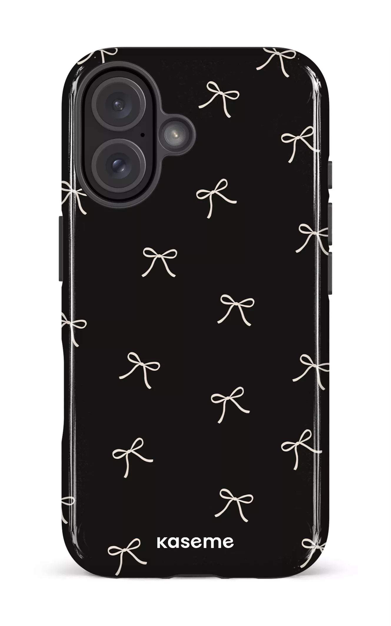 iPhone 16 Impact Case Roselyn Black -