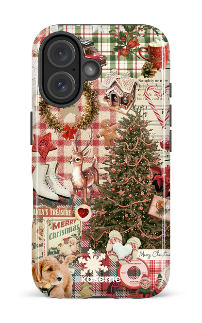 iPhone 16 Impact Case Santa's Treasure -