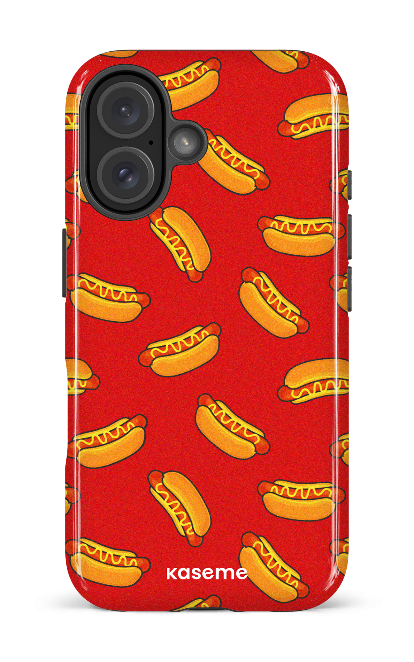 iPhone 16 Impact Case Steam Red -