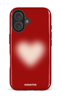 iPhone 16 Impact Case Sweetheart Red -