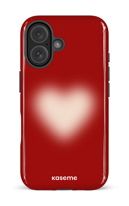iPhone 16 Impact Case Sweetheart Red -