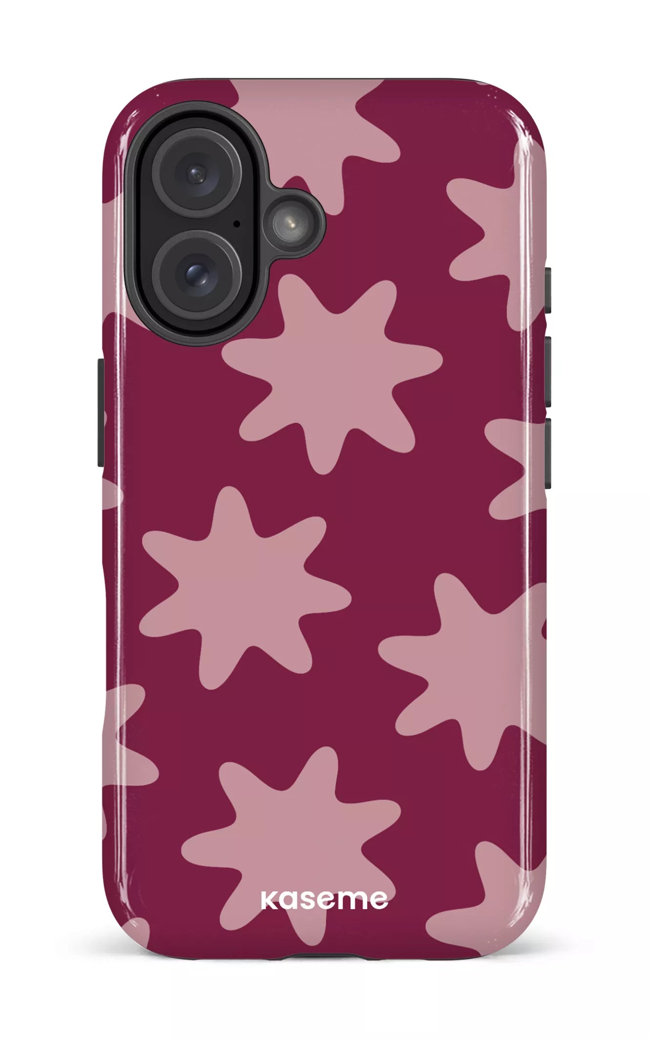 iPhone 16 Impact Case Unframed Burgundy -