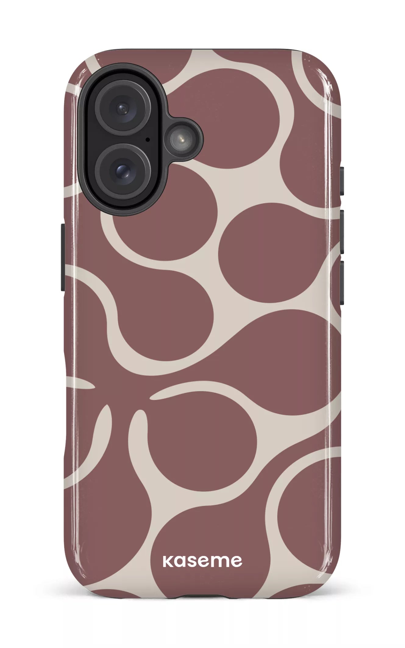 iPhone 16 Impact Case Unscripted Brown -