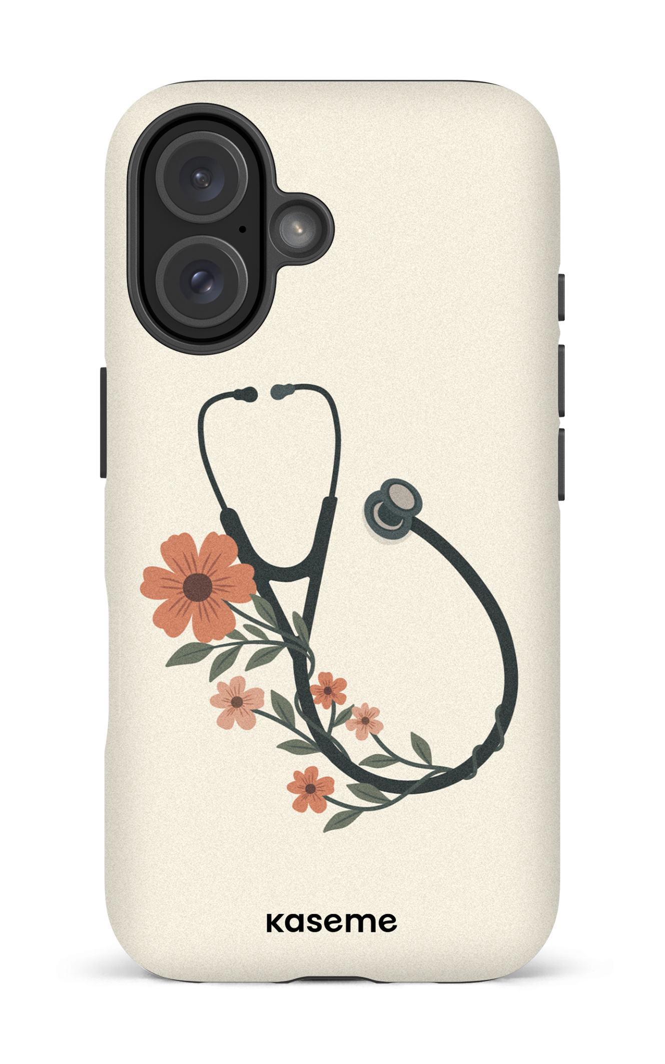 iPhone 16 Impact (Matte) Blossom Beat Beige -