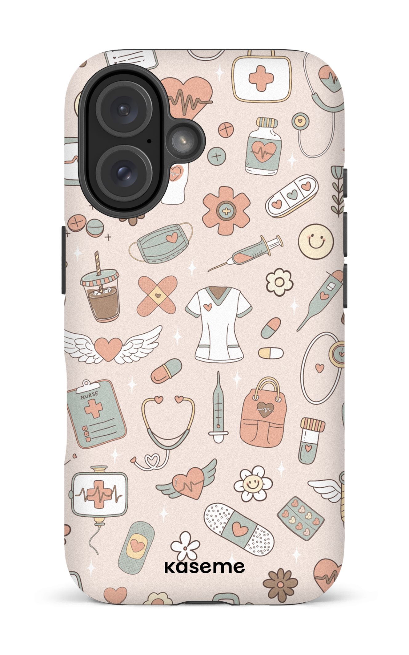 iPhone 16 Impact (Matte) Code Beige -