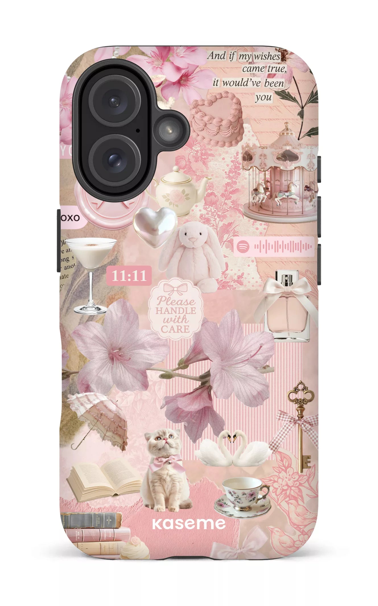 iPhone 16 Impact (Matte) Coquette Diary -