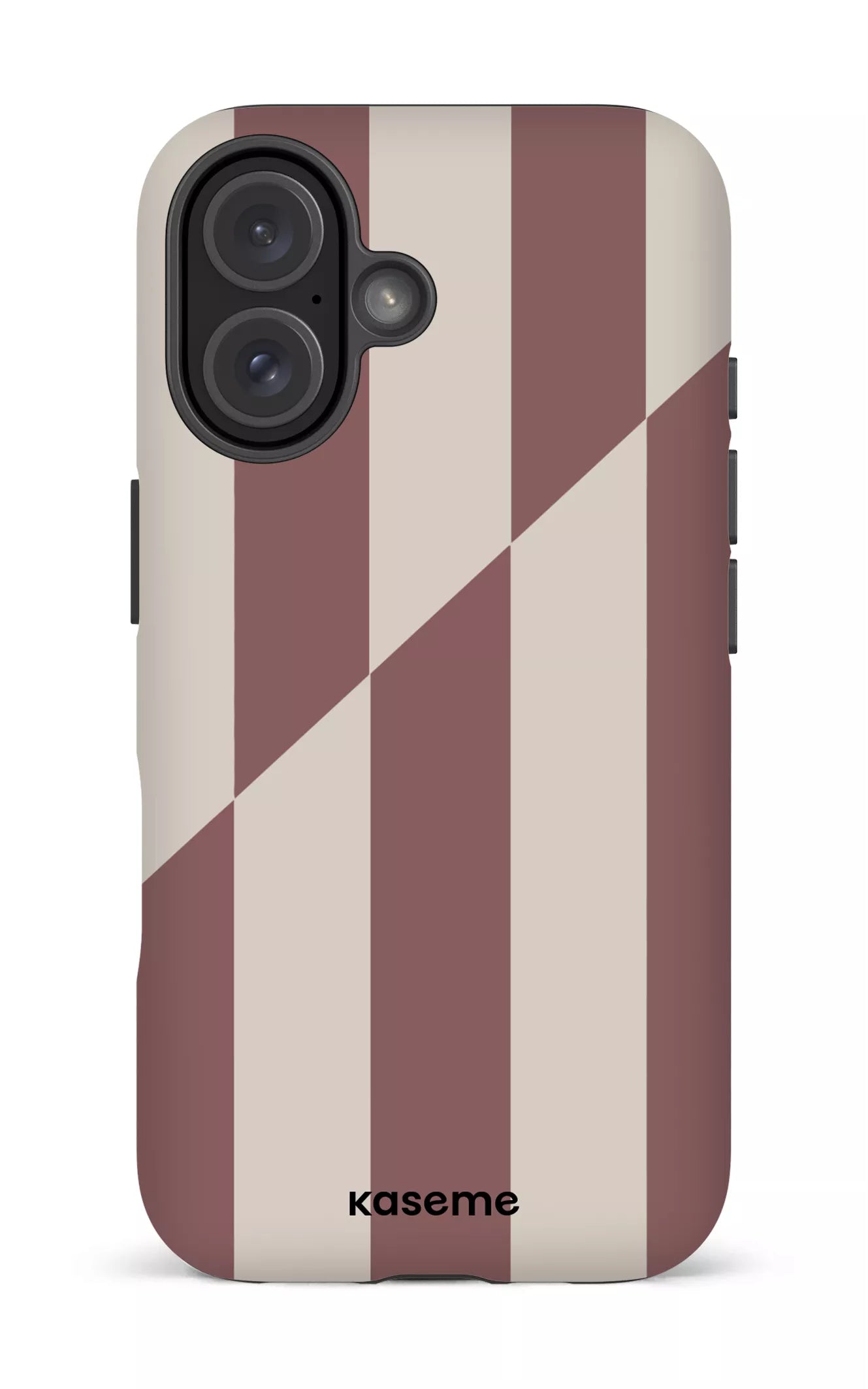 iPhone 16 Impact (Matte) Divided Brown -