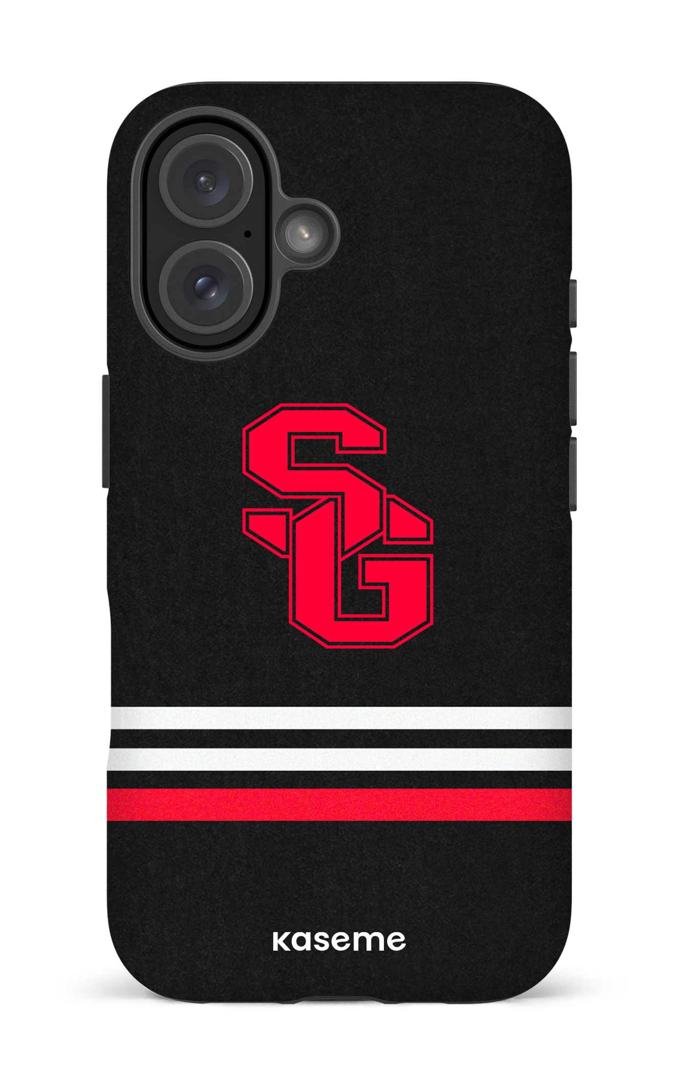 iPhone 16 Impact (Matte) Dragons PSG Noir -