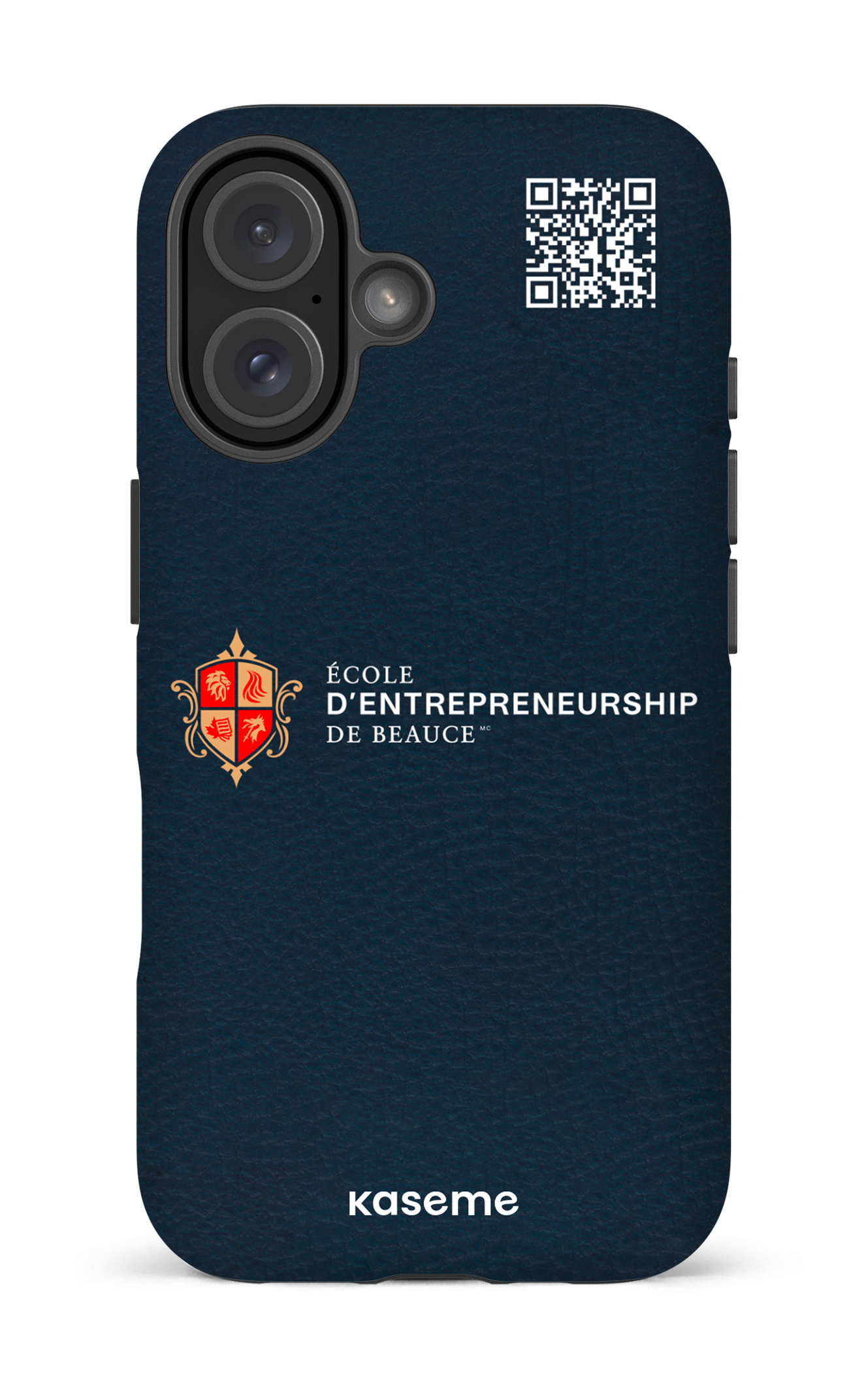 iPhone 16 Impact (Matte) EEB Bleu QR -