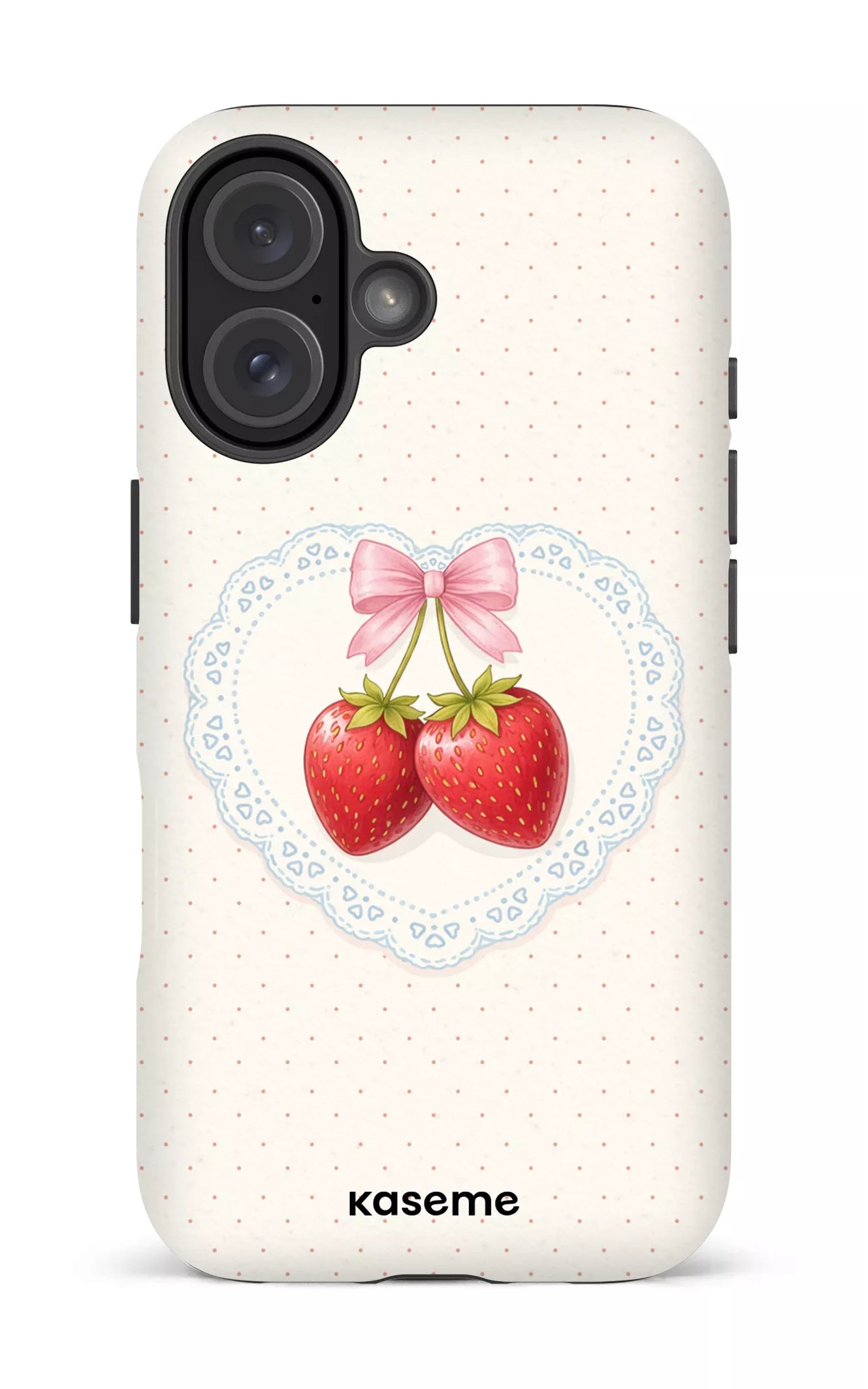 iPhone 16 Impact (Matte) Fresa Lace -