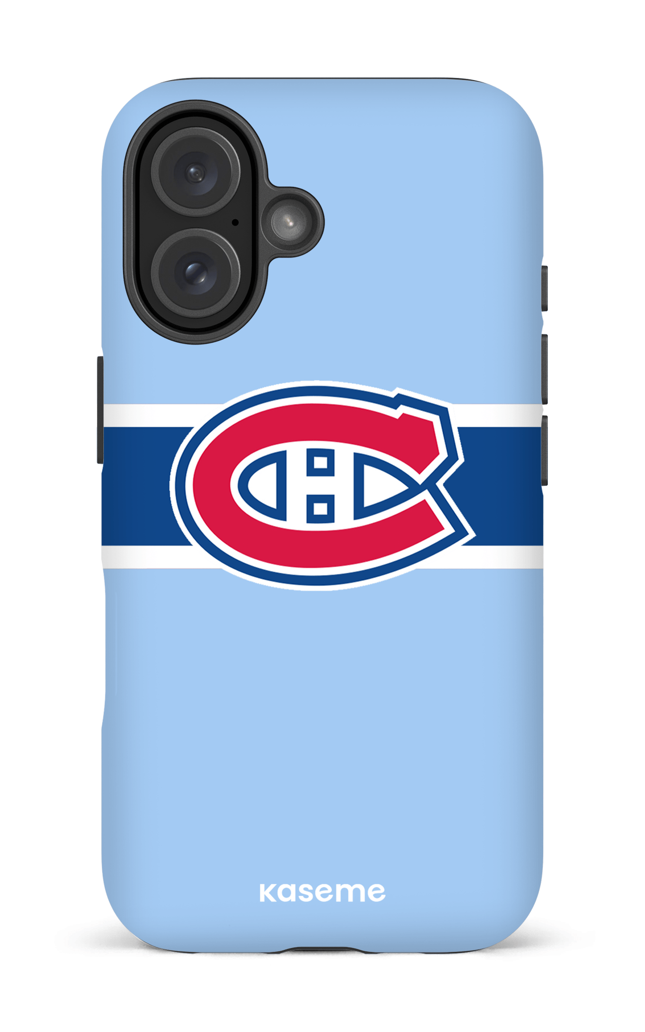 iPhone 16 Impact (Matte) Habs Jersey Blue -