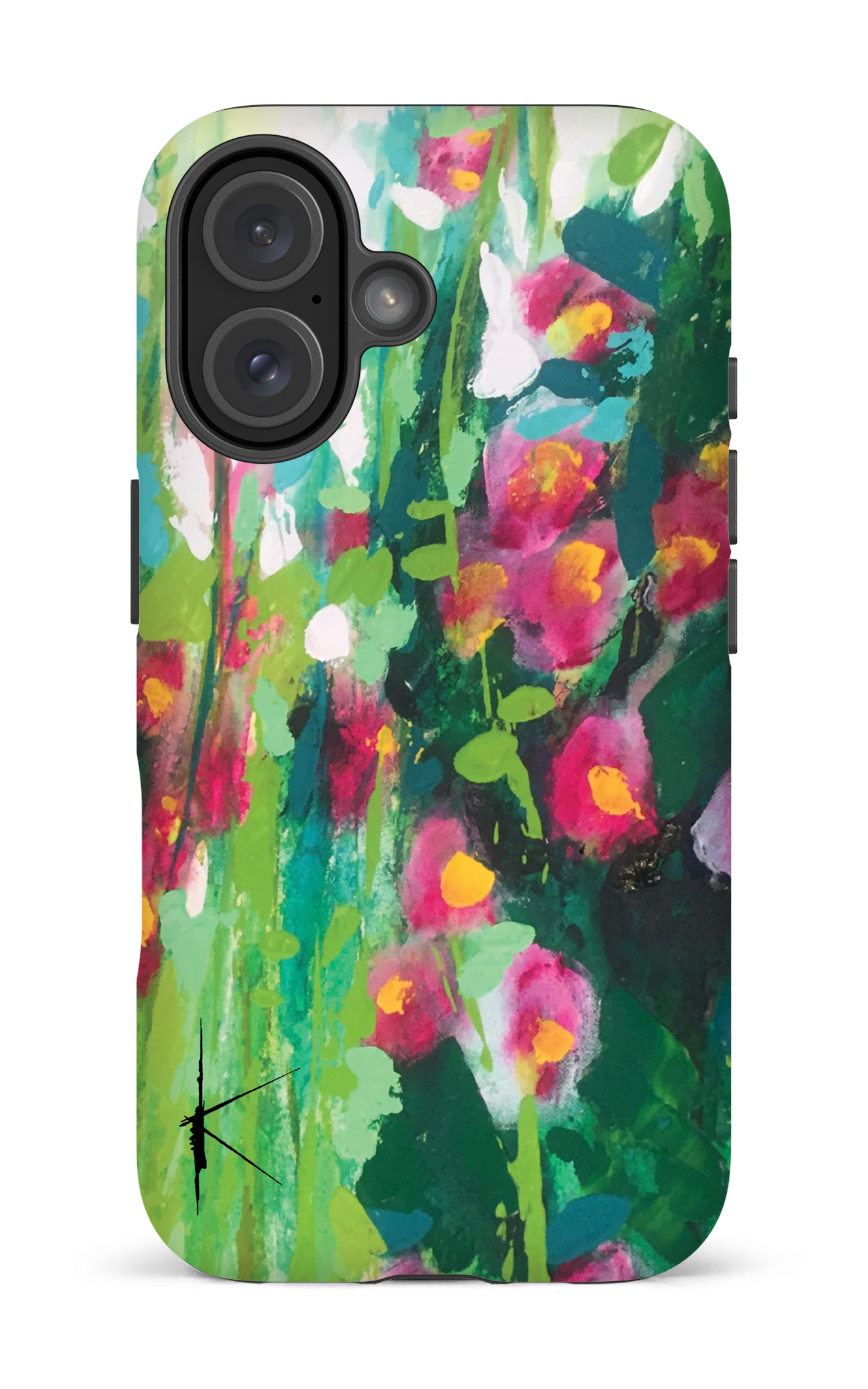 iPhone 16 Impact (Matte) La Rose Trémière par Kristine Girard -
