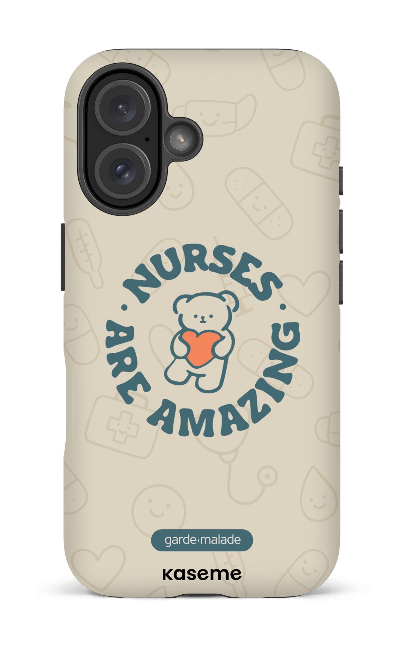 iPhone 16 Impact (Matte) Nurses Are Amazing x Garde-Malade -