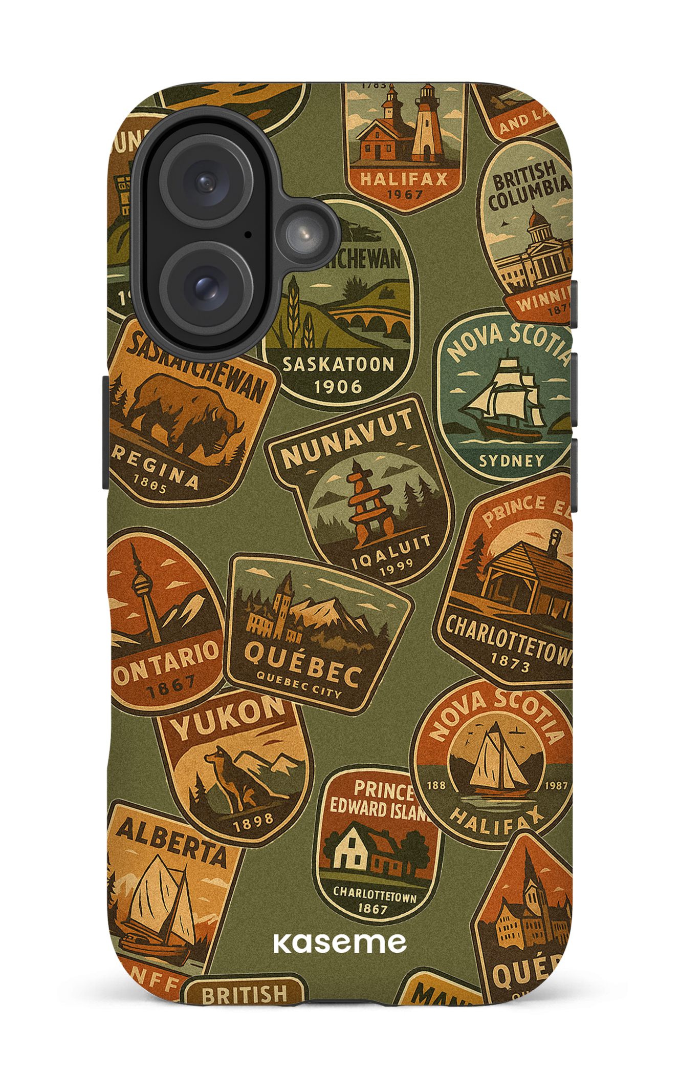 iPhone 16 Impact (Matte) Provinces -