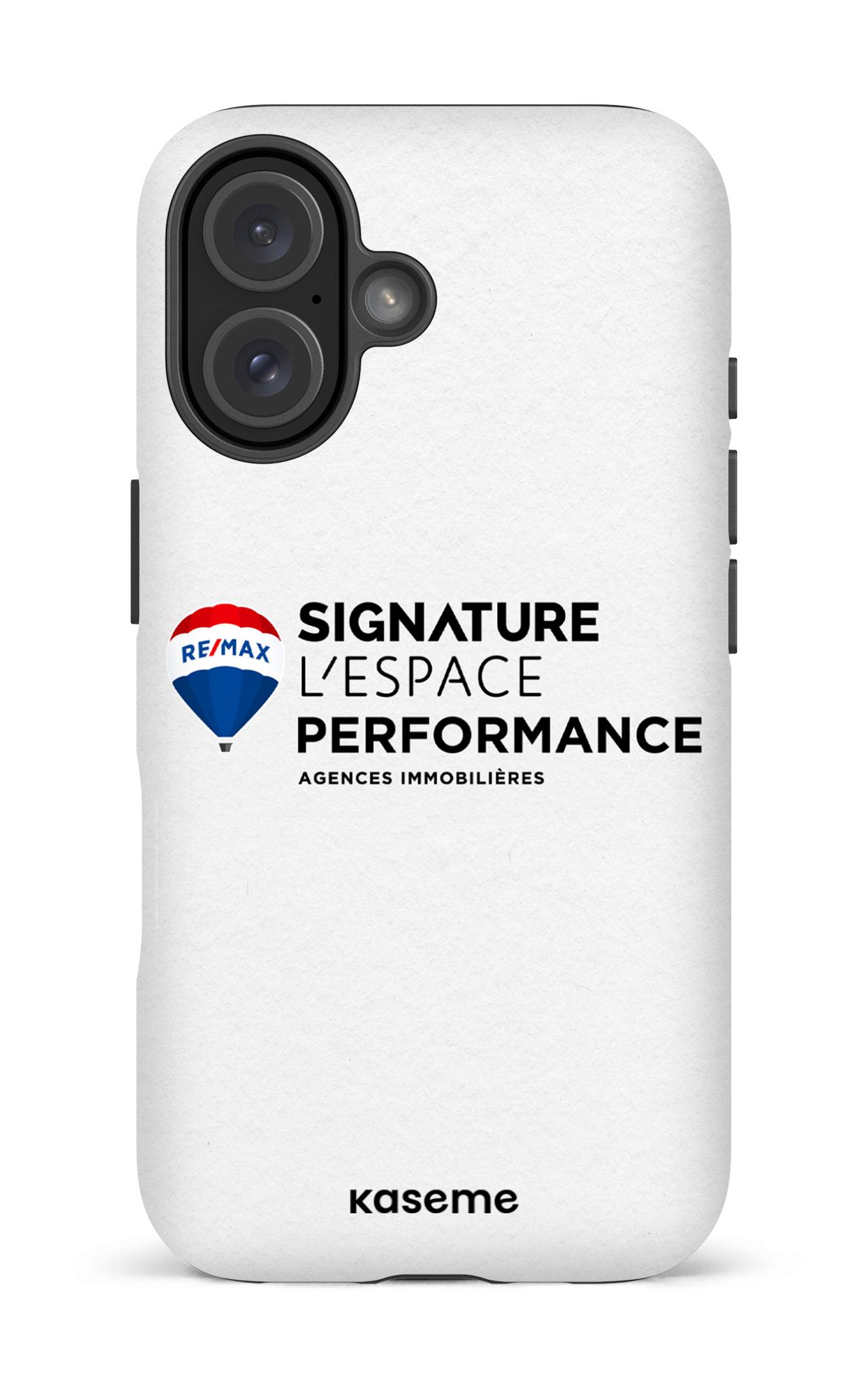 iPhone 16 Impact (Matte) Remax Signature L'Espace & Performance Blanc -