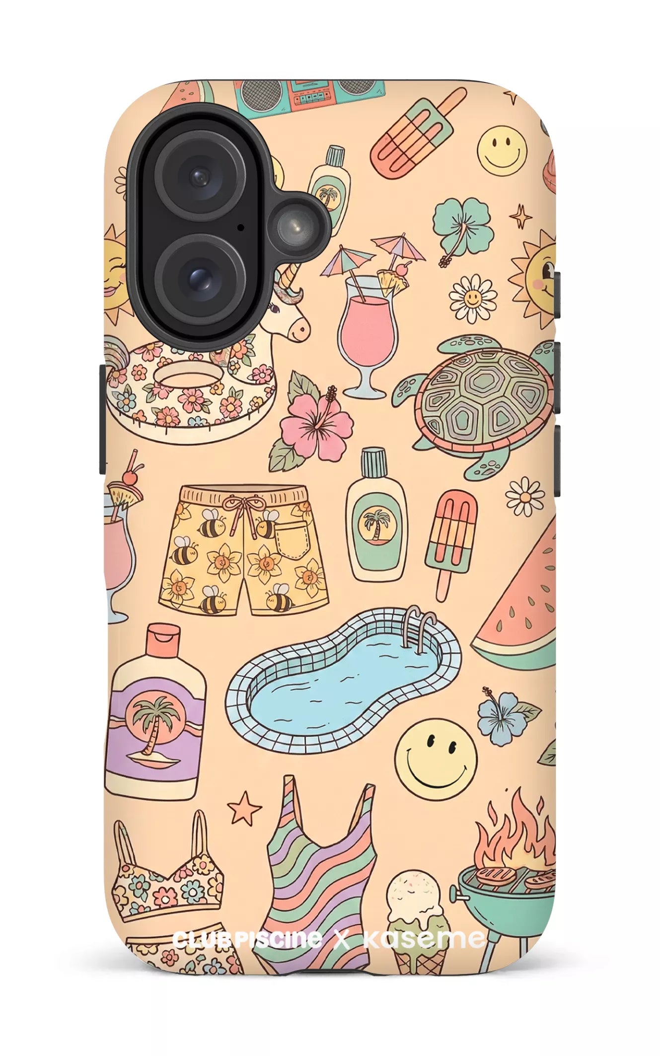 iPhone 16 Impact (Matte) Summer Icon by Club Piscine -