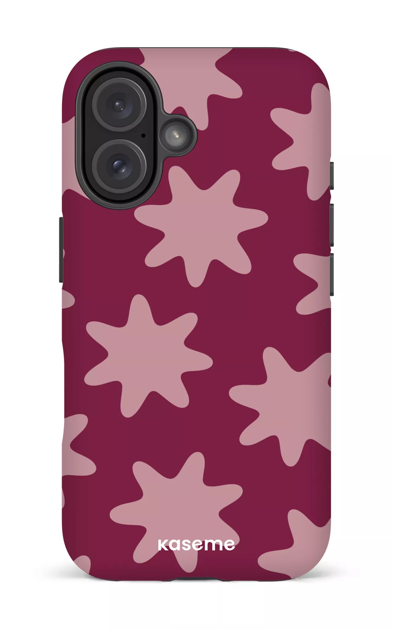 iPhone 16 Impact (Matte) Unframed Burgundy -