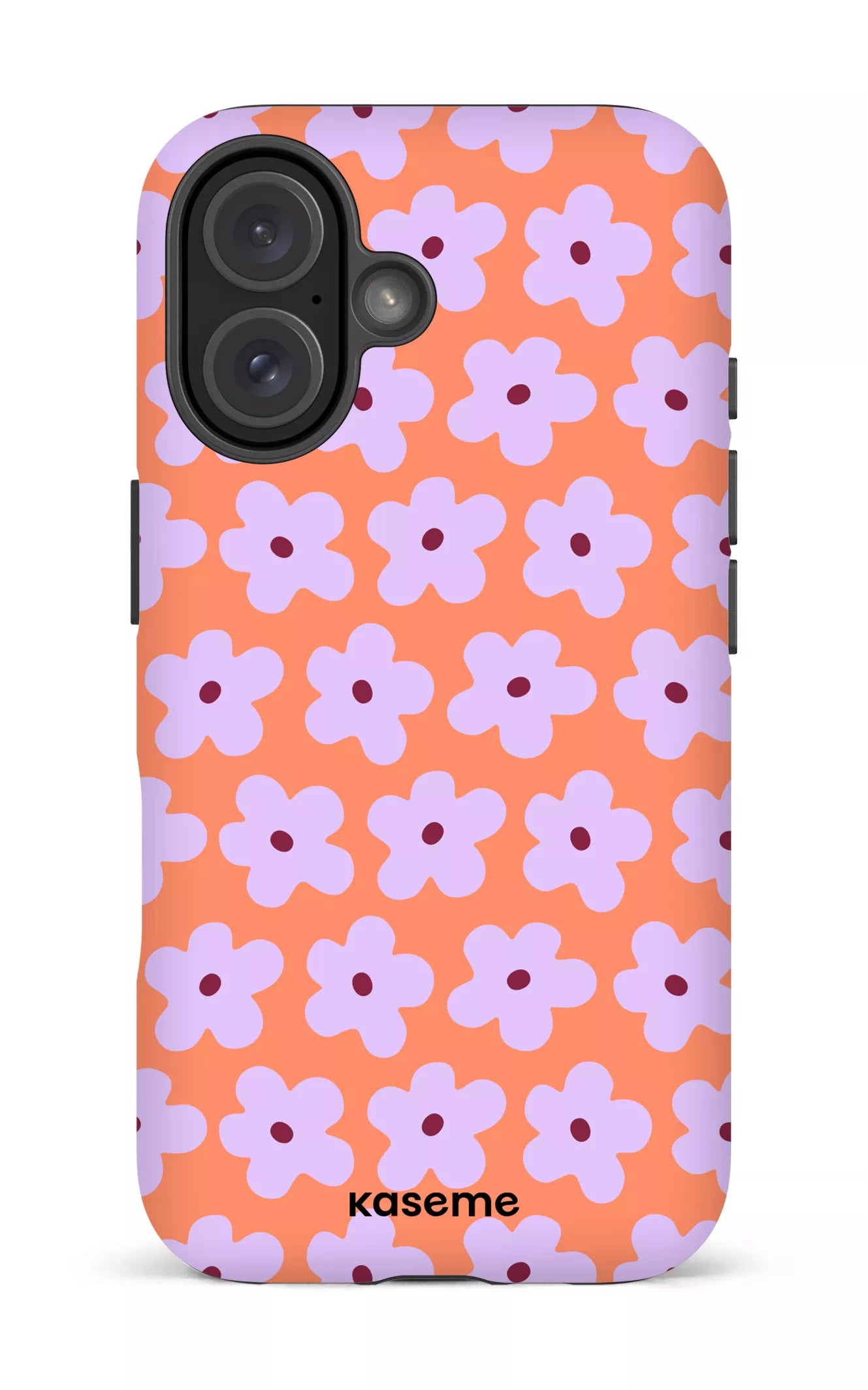 iPhone 16 Impact (Matte) Viva la Fiori Orange -