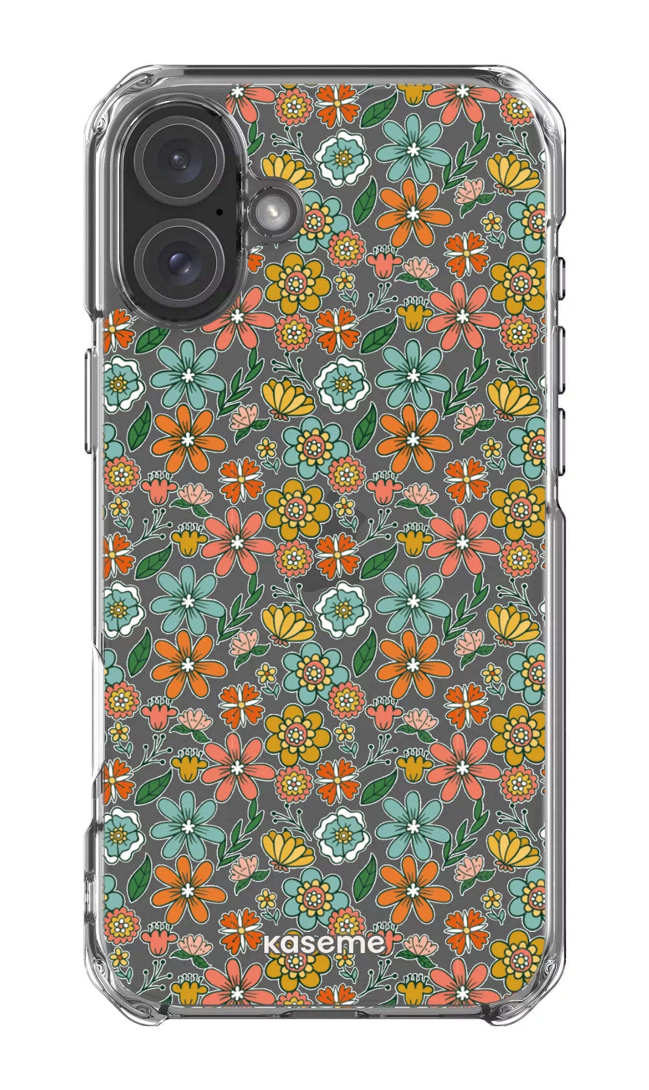 iPhone 16 Plus Clear Case Bohemian Clear Case -